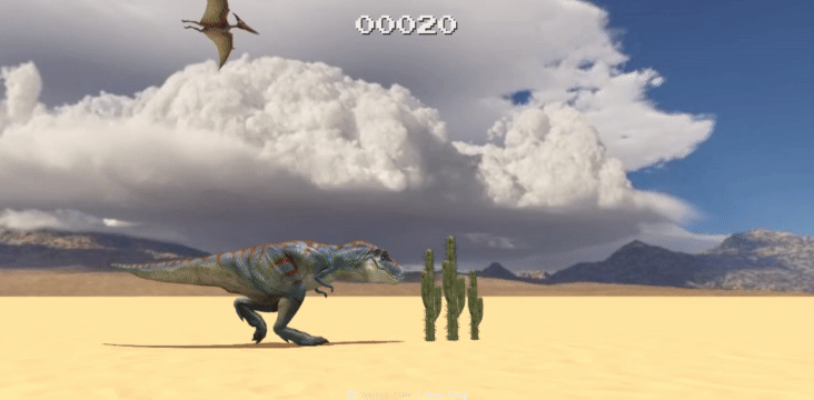 Dino3D Game