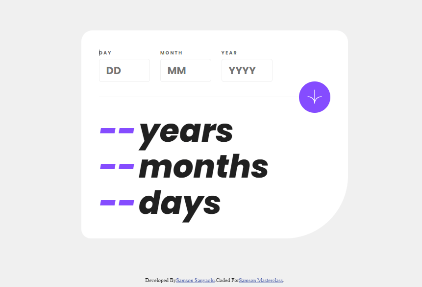 Age Calculator