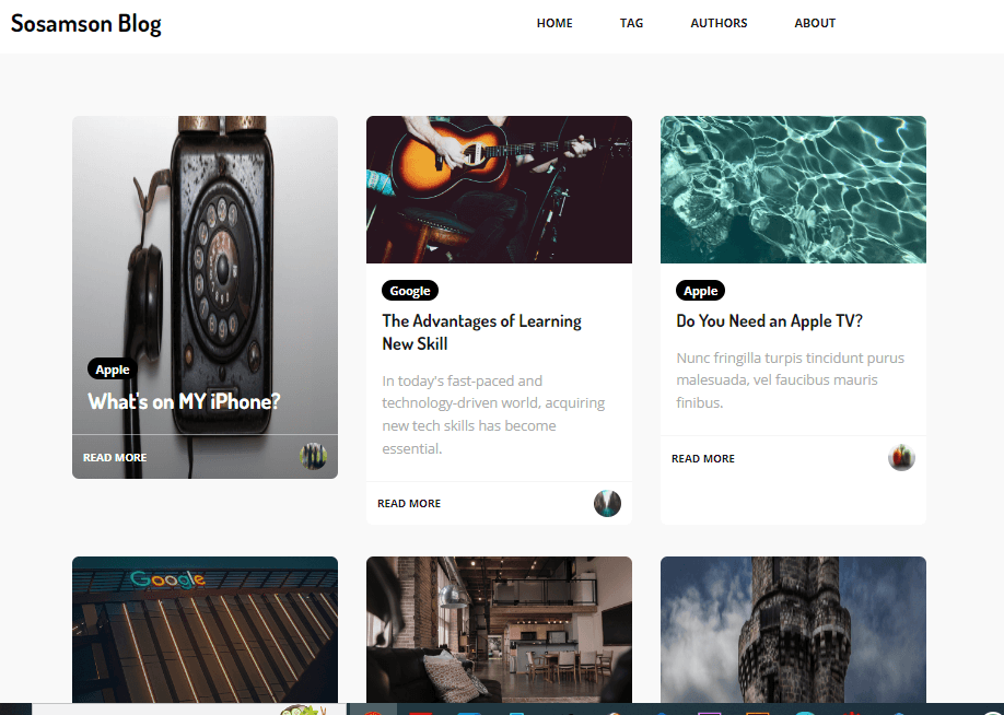 My personal Blog