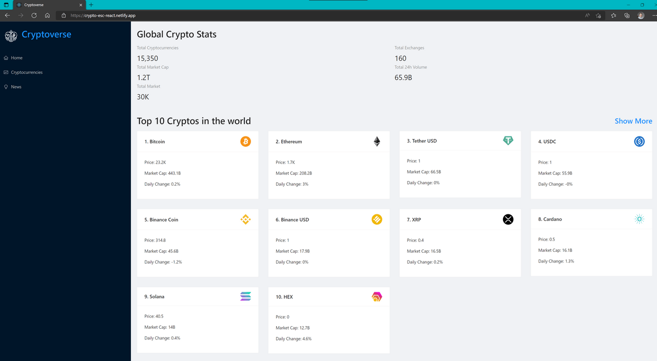 Crypto App