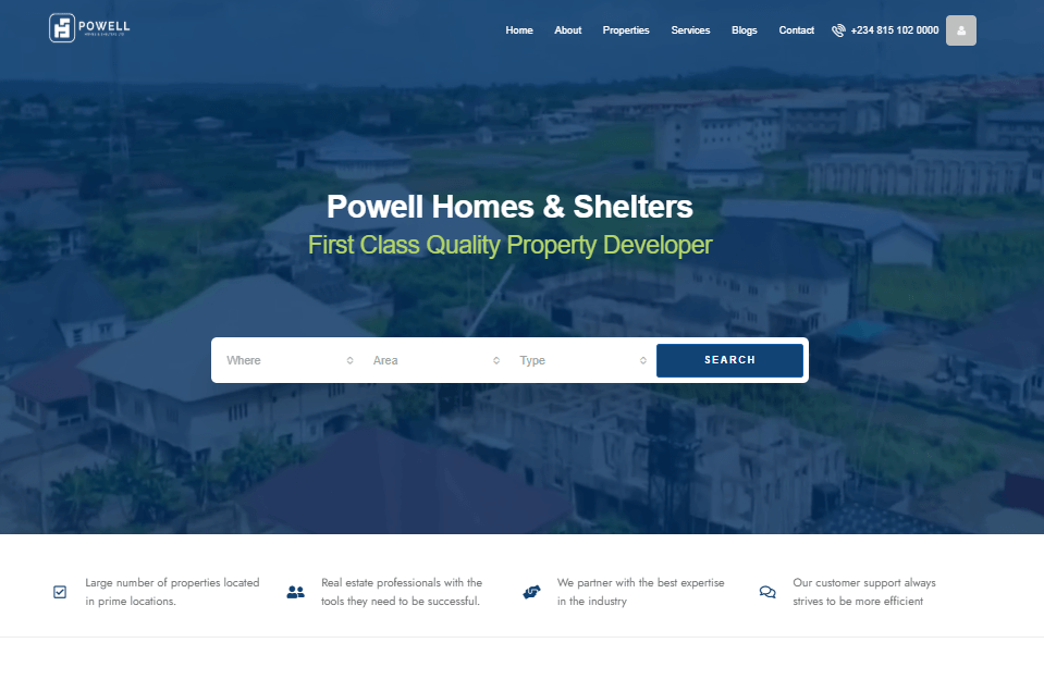 Powell Homes & Shelter