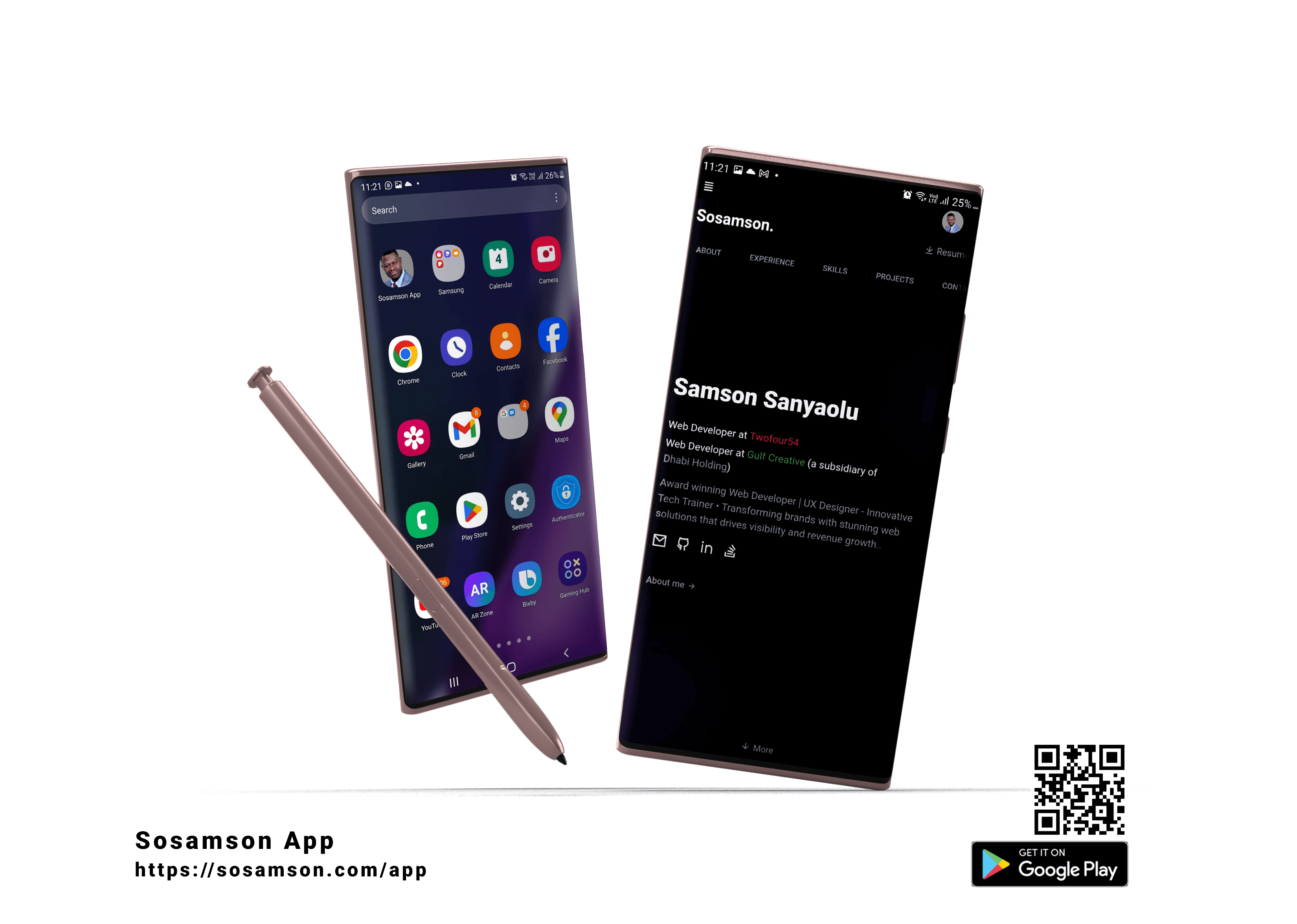 Sosamson Mobile App